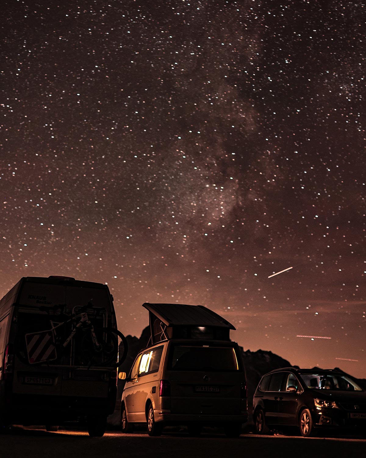 Night in The Dolomites