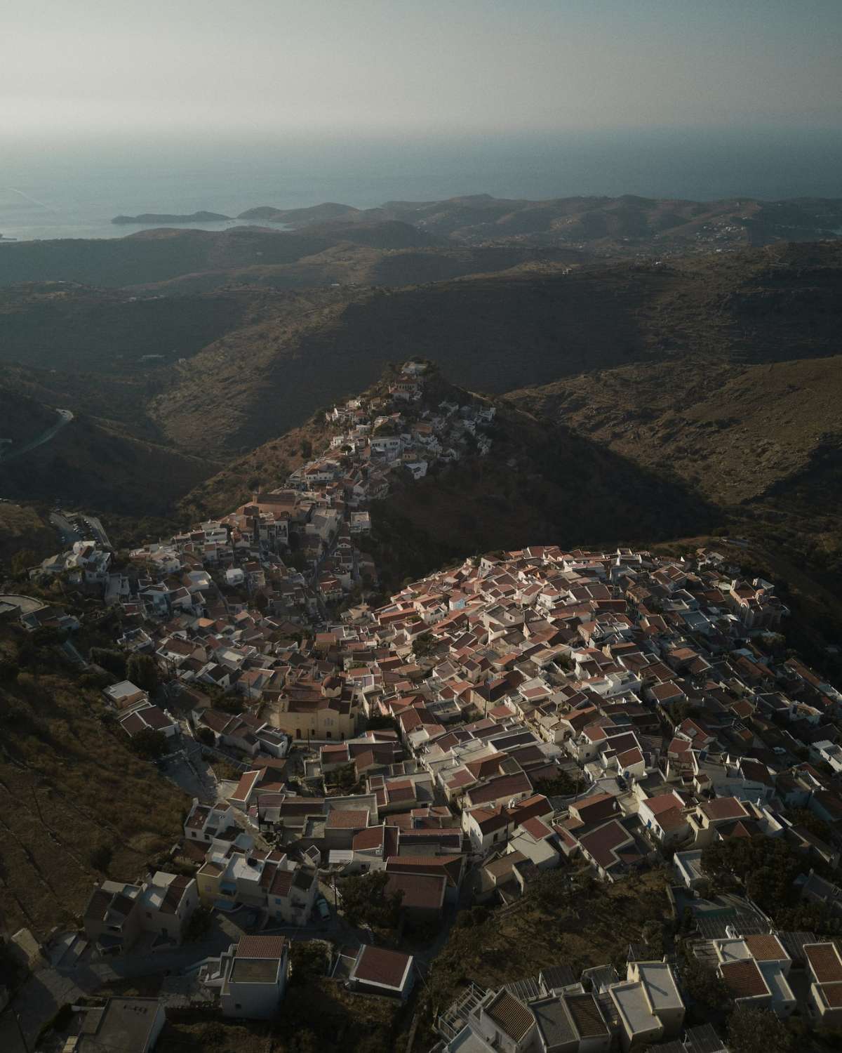Kea Greece Aerial View